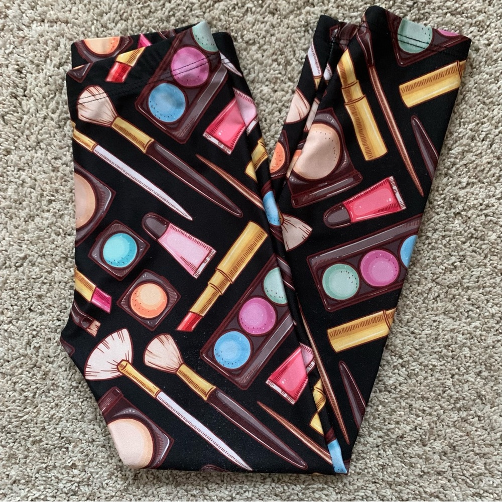 Dori Creation Make-up Print Leggings - Picture 2 of 4